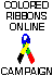 Colored Ribbons Online Campaign